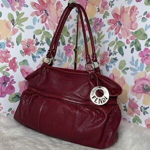 💯Authentic Fendi Hobo Leather Handbag🍀